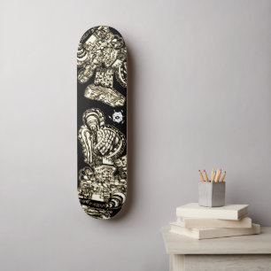 Sepia Black Coola Mini Skateboard Bräda 18,5 Cm