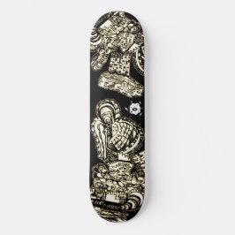Sepia Black Coola Mini Skateboard Bräda 18,5 Cm
