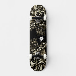 Sepia Black Mini Skateboard Bräda 18,5 Cm