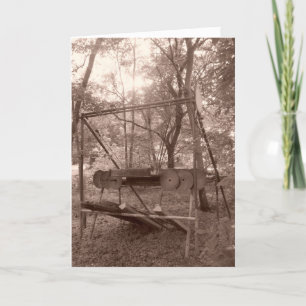"Sepia Boatlift" (tackkort) Kort