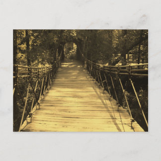 Sepia Bridge Vykort