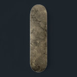 Sepia Brown, i Modern Retro Space Urban Mini Skateboard Bräda 18,5 Cm<br><div class="desc">Modern sjökort för stadsområden med en brun och unik design gör att du kan göra 180-talet i stil. Det här snyggten är perfekt för alla utomhusskateboarder som kärlek ska gå i surfa. Coolan tittar abstrakt design.</div>