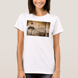 Sepia cafe, Paris, Frankrike Tee Shirt