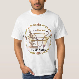 Sepia coola-sjuksköterska t shirt