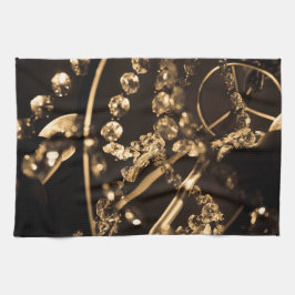 Sepia Crystal Chandelier Kökshandduk