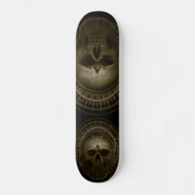 Sepia Döskalle skateboard