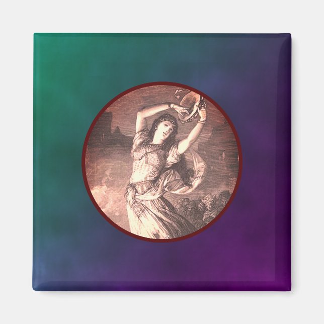 Sepia Esmeralda Magnet (Framsidan)