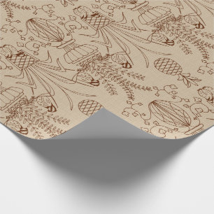 Sepia för BobwhiteQuaildamast Presentpapper