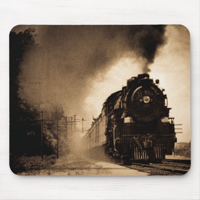 Sepia för Missouri Stillahavs- ångapassagerare Musmatta (Framsidan)
