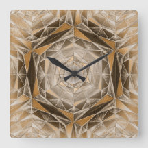 Sepia Geometrisk Mandala