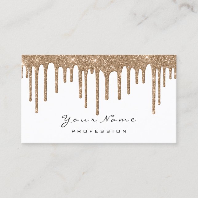 Sepia Glitter Makeup Artist Drives Waxing  Tidsbeställning Kort (Framsida)