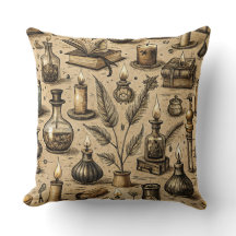 Sepia Häxkonst Alkemi Böcker Potion Vintage