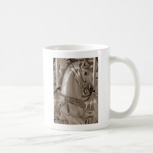 Sepia Horse Kaffemugg