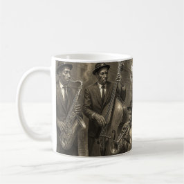 Sepia Jazz Soul Vibe Kaffemugg