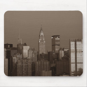 Sepia New York City Skyline Musmatta
