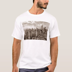 Sepia New York City T Shirt