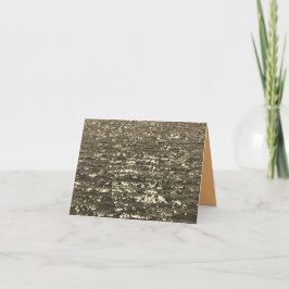 Sepia Ocean-kort Kort
