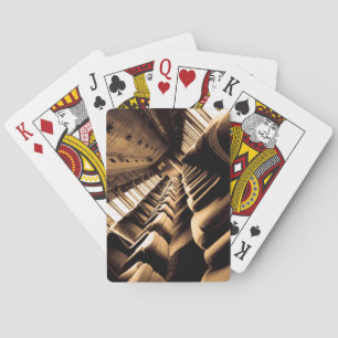 Sepia-ordförande Casinokort