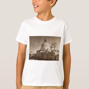 Sepia Papper Effect Venice Grand Canal T Shirt