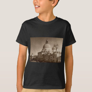 Sepia Papper Effect Venice Grand Canal T Shirt