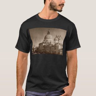 Sepia Papper Effect Venice Grand Canal Tee Shirt