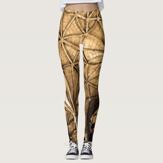 Sepia Portugensis Tak Leggings (Framsida)
