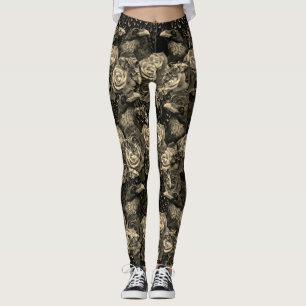 Sepia Raven Evermore med Ro och Hawkmoths Leggings