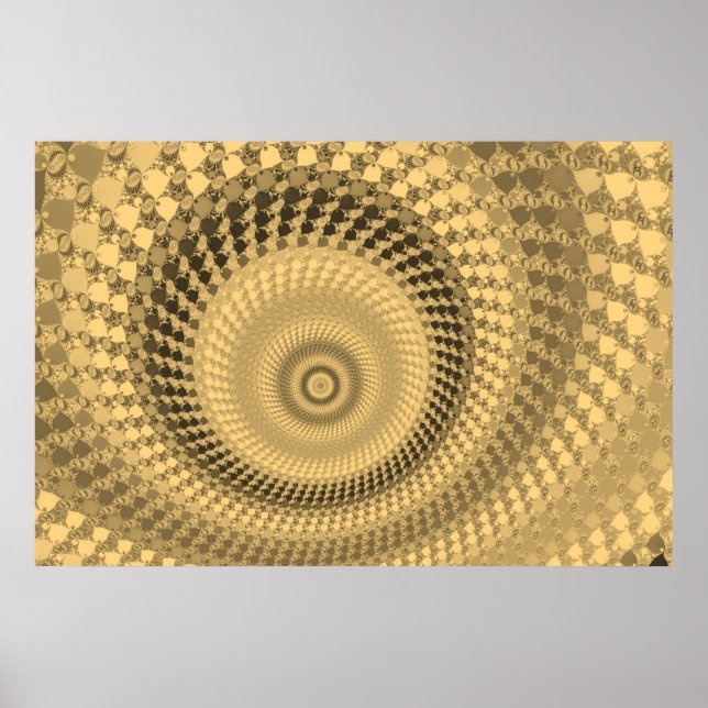 Sepia Roundalls Affisch (Framsidan)