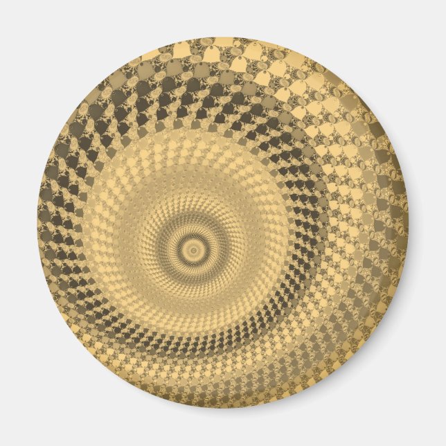 Sepia Roundalls Magnet (Framsidan)