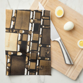 Sepia Spegel Kökshandduk