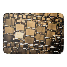 Sepia Spegel Mönster Badrumsmatta