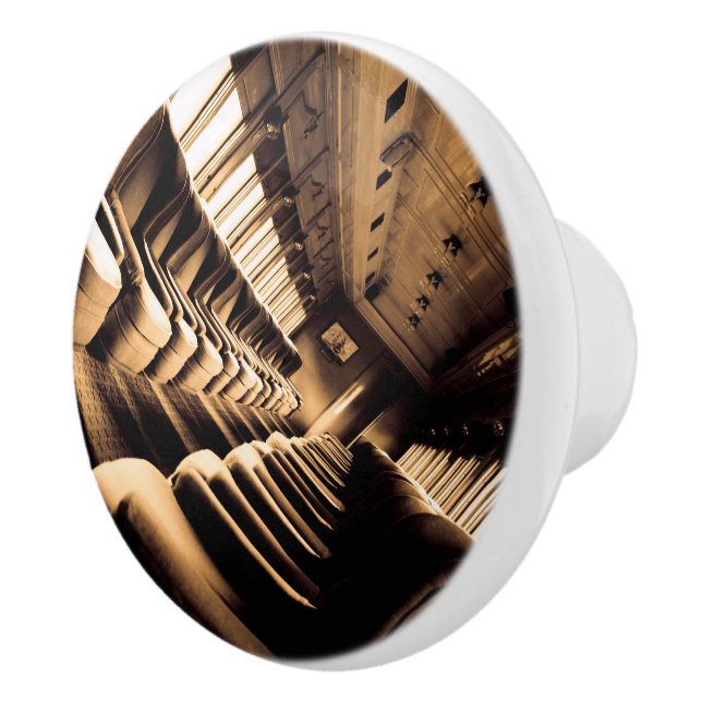 Sepia Tåg Insida Knopp (Höger)