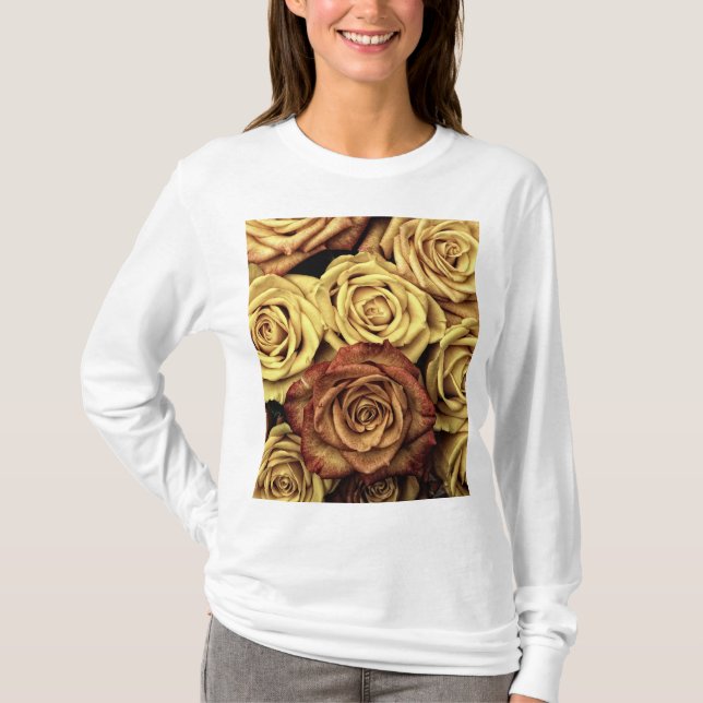 Sepia Tated Ro T Shirt (Framsida)