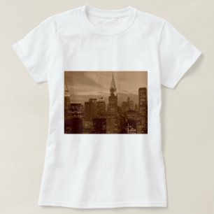 Sepia Tone New York City Tee