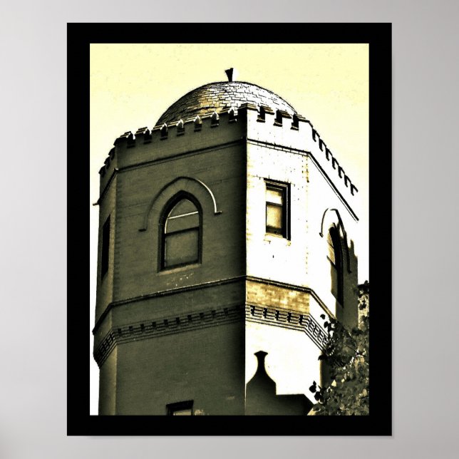Sepia Torn Poster (Framsidan)