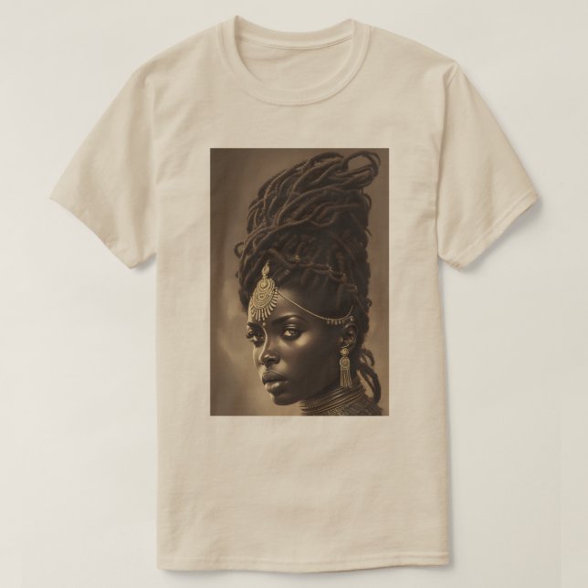 Sepia Tribe T Shirt (Design framsida)