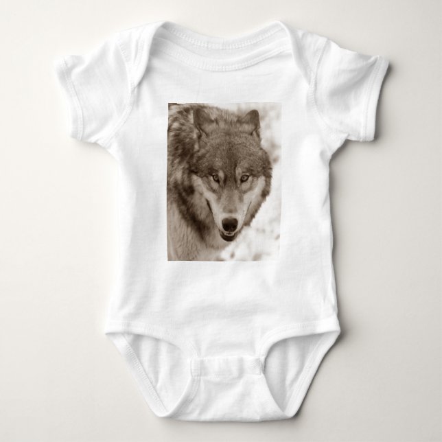 Sepia Varg Tee Shirt (Framsida)