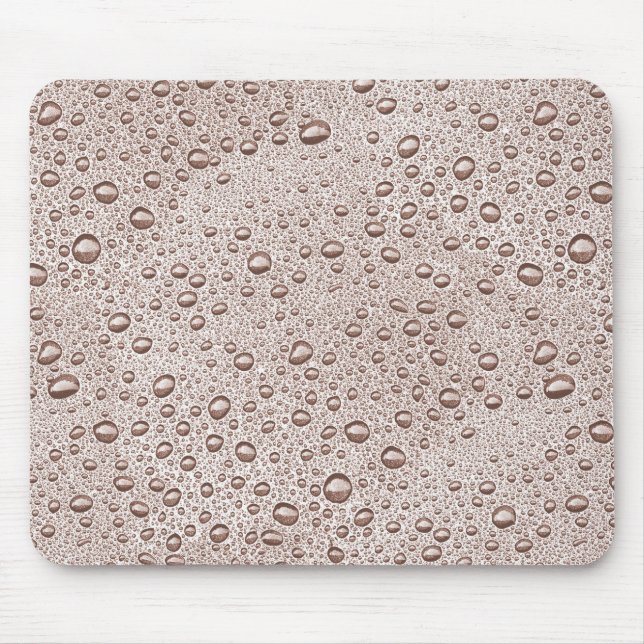 Sepia vatten droplet musmatta (Framsidan)