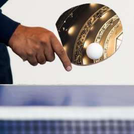Sepiaarkitektur Pingisracket
