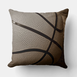 Sepiabasket Kudde