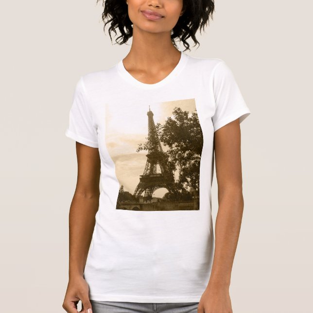 SepiaEiffel torn T-shirt (Framsida)
