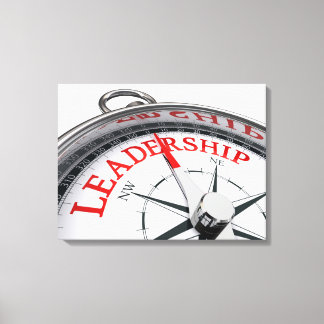 Sepias ledarskapskonst canvastryck