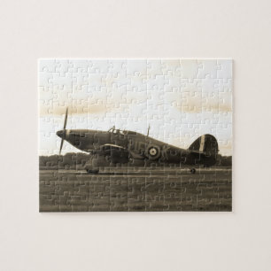 Sepiatone Hawker Hurricane Pussel