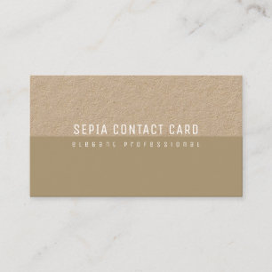 sepisk minimalistisk elegant och modern visitkort