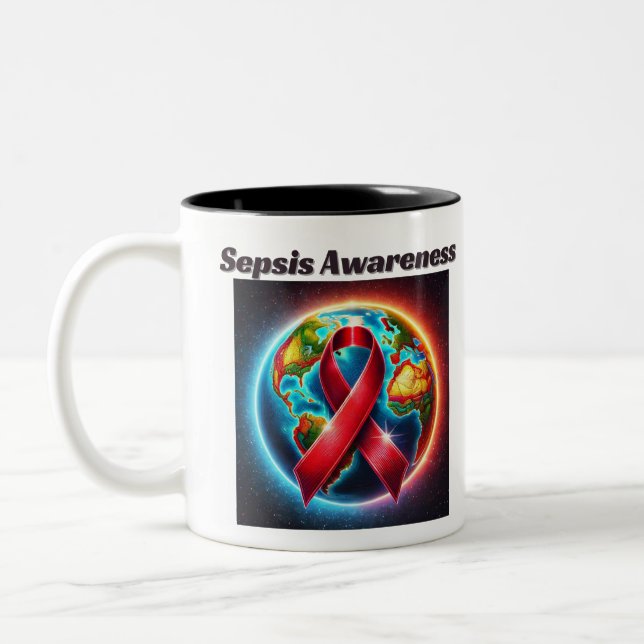 Sepsis Awareness Mugg Kopp (Vänster)