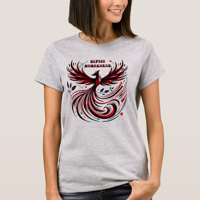 Sepsis Awareness T-shirt (Framsida)