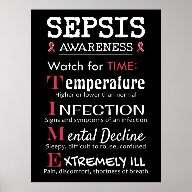 Sepsis Awareness Watch for TIME Guide Poster (Framsidan)