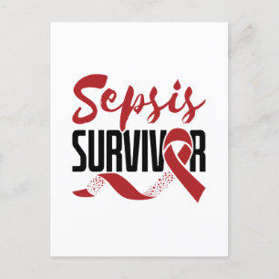 Sepsis Survivor Awareness Vykort