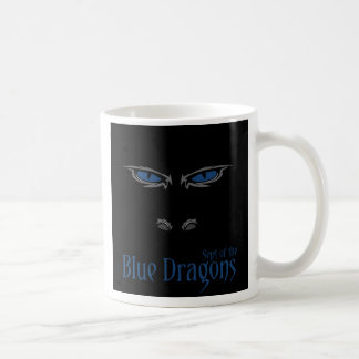 Sept av blåttdrakarna kaffemugg