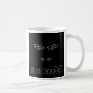 Sept av de svart drakarna kaffemugg